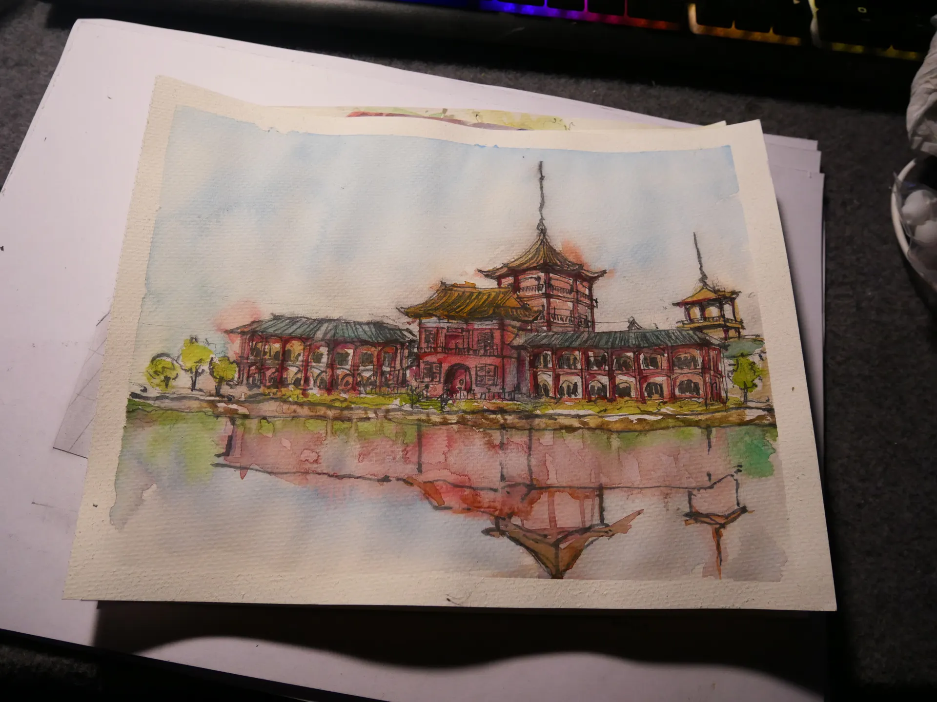 建筑速写